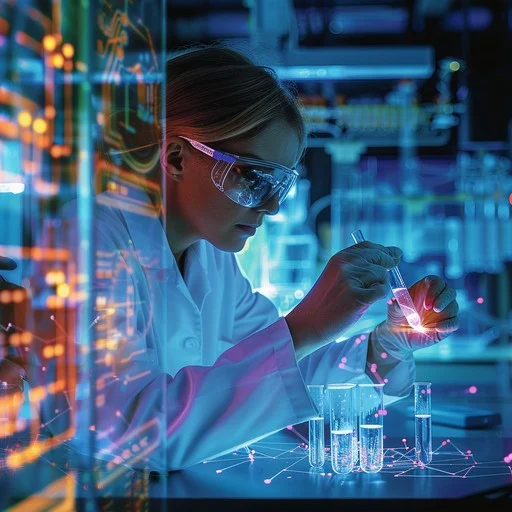 futuristic-lab-research-stockcake